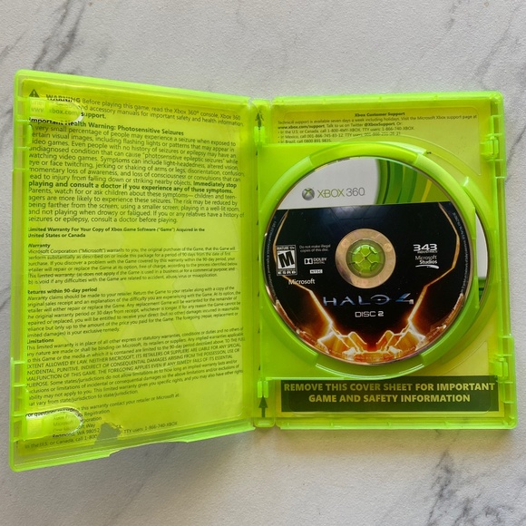 Xbox 360 HALO 4 Video Game - Picture 3 of 6
